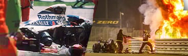 Les pires accidents de Formule 1