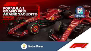Pronostic grand prix arabie saoudite