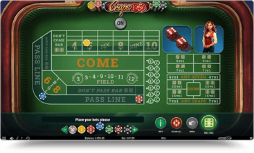 craps en ligne