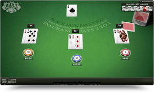 blackjack en ligne