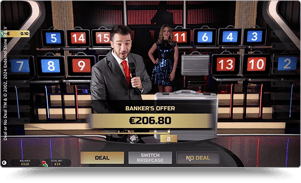 Jeu de casino en direct avec croupier réel